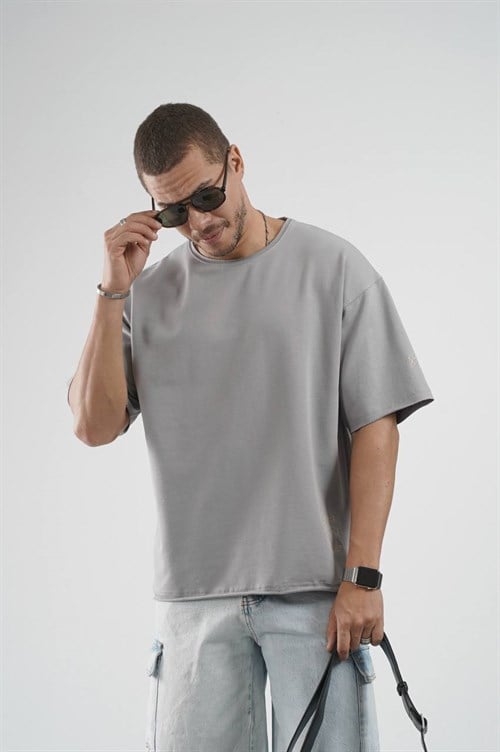 Wholesale Mens Gray T-Shirt