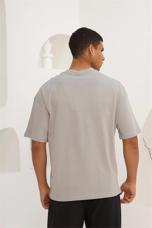 Wholesale Mens Gray T-Shirt