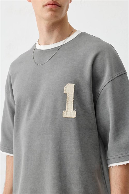 Wholesale Mens Gray T-Shirt