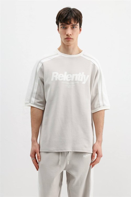 Wholesale Mens Gray T-Shirt and Pants Set