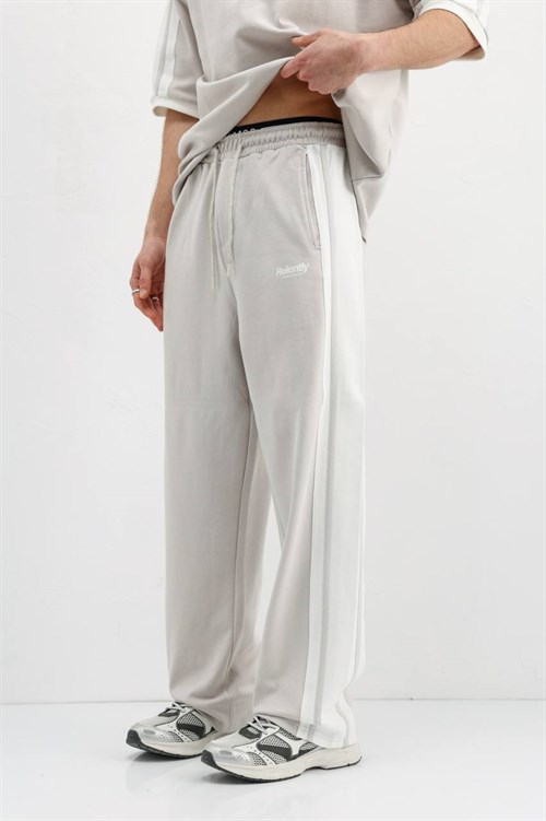 Wholesale Mens Gray T-Shirt and Pants Set
