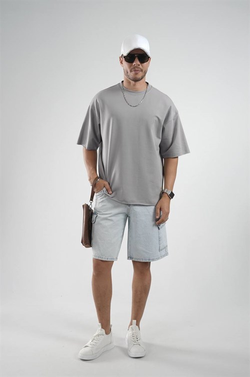 Wholesale Mens Gray T-Shirt