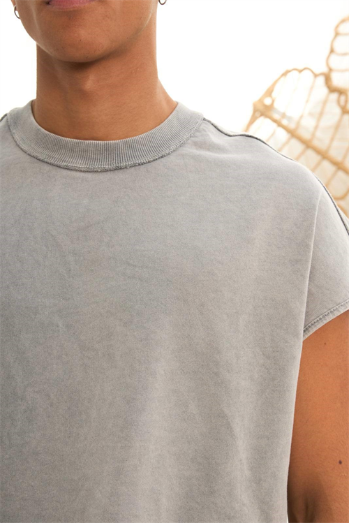 Wholesale Mens Gray T-Shirt