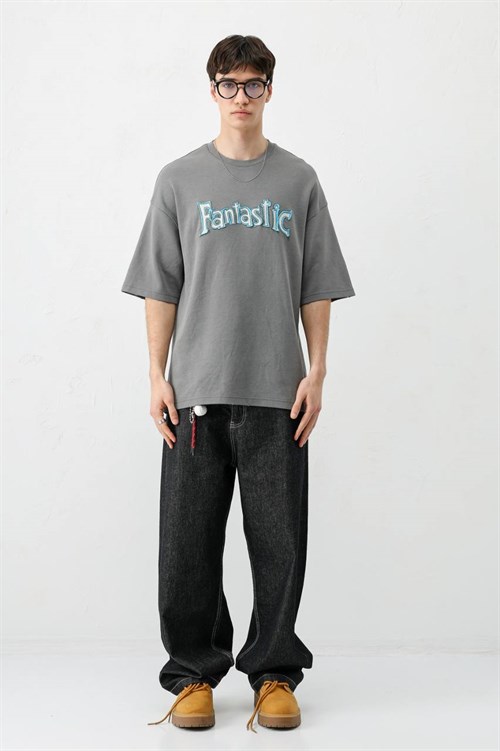 Wholesale Mens Gray T-Shirt