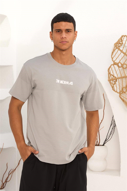 Wholesale Mens Gray T-Shirt