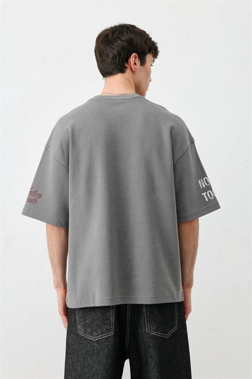 Wholesale Mens Gray T-Shirt