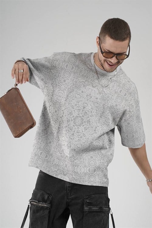 Wholesale Mens Gray T-Shirt