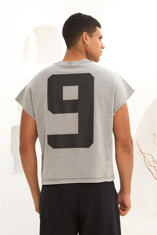 Wholesale Mens Gray T-Shirt
