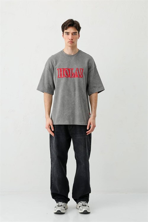 Wholesale Mens Gray T-Shirt