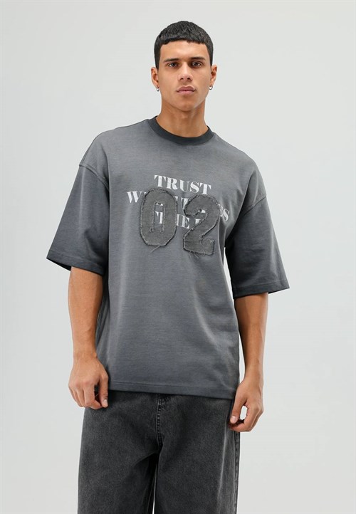 Wholesale Mens Gray T-Shirt