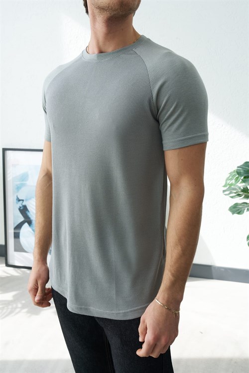 Wholesale Mens Gray T-Shirt
