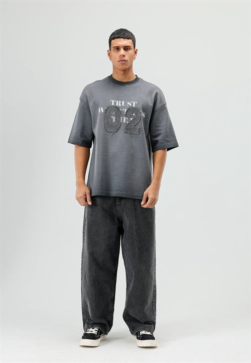 Wholesale Mens Gray T-Shirt