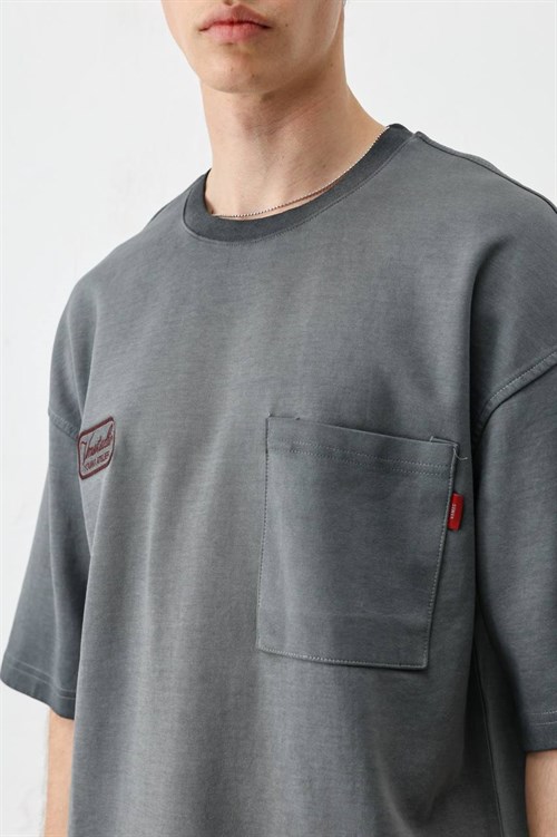 Wholesale Mens Gray T-Shirt