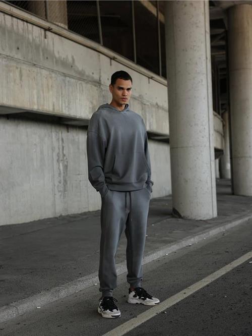 Wholesale Mens Gray Tracksuit