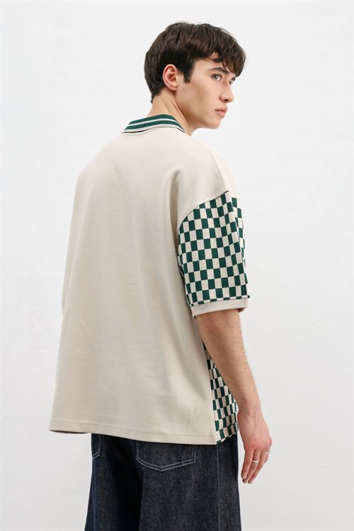 Wholesale Mens Green Polo T-Shirt