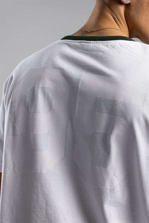 Wholesale Mens Green Printed T-shirt