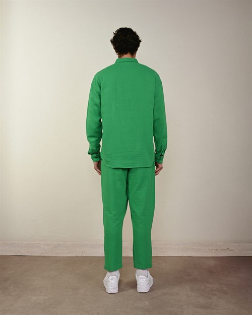 Wholesale Mens Green Shirt