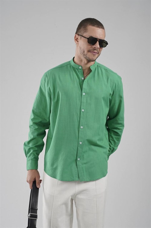 Wholesale Mens Green Shirt