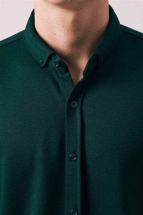 Wholesale Mens Green Shirt