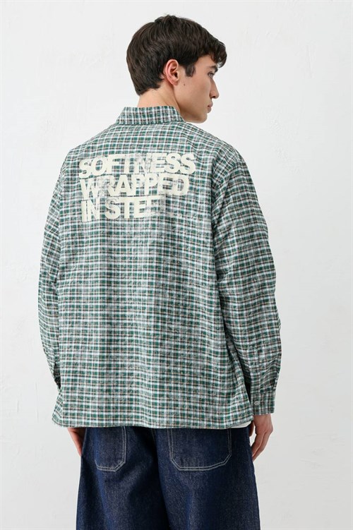 Wholesale Mens Green Shirt