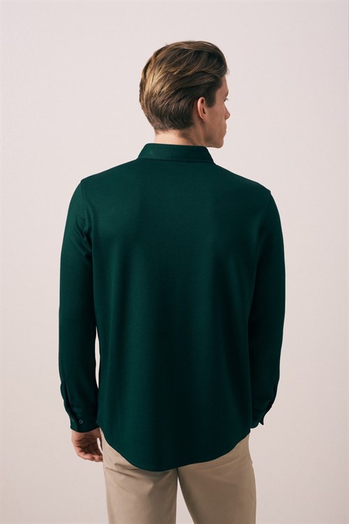 Wholesale Mens Green Shirt