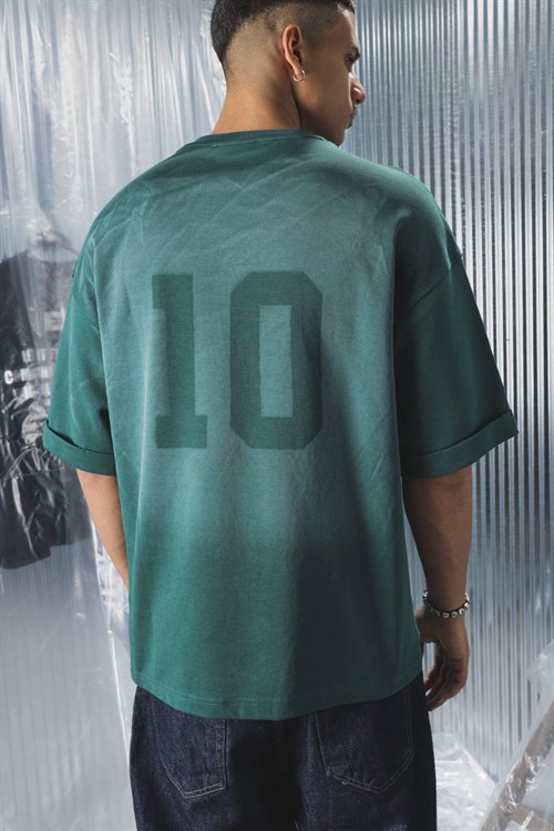 Wholesale Mens Green T-Shirt 
