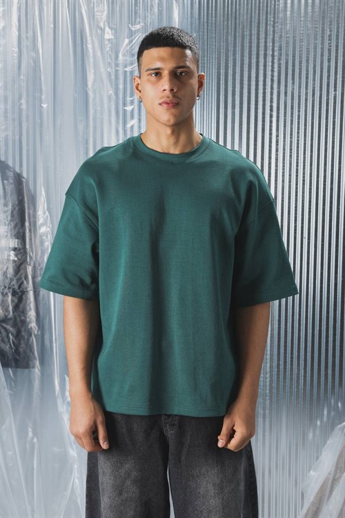 Wholesale Mens Green T-Shirt 