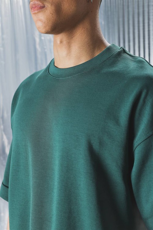 Wholesale Mens Green T-Shirt 