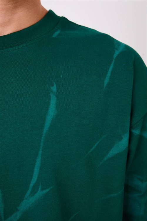 Wholesale Mens Green T-Shirt 