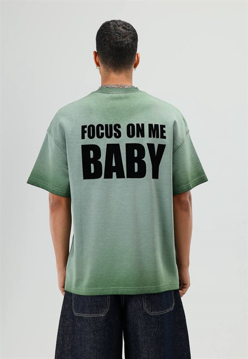 Wholesale Mens Green T-Shirt