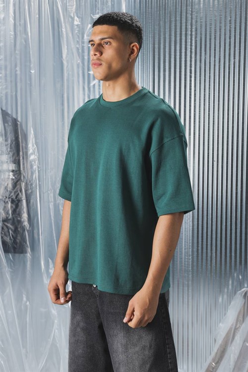 Wholesale Mens Green T-Shirt 