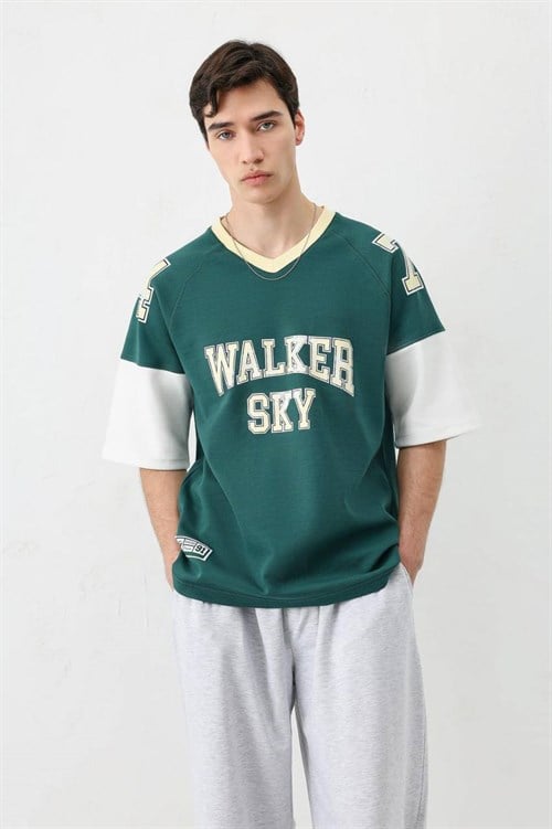 Wholesale Mens Green T-Shirt