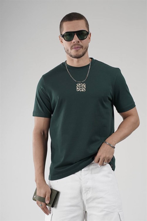 Wholesale Mens Green T-Shirt