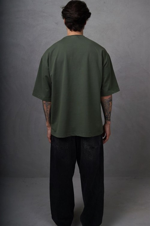 Wholesale Mens Green T-Shirt