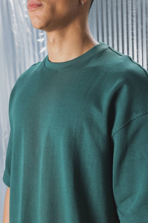 Wholesale Mens Green T-Shirt 