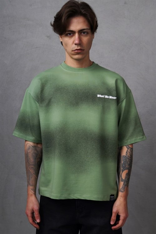 Wholesale Mens Green T-Shirt