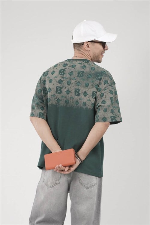 Wholesale Mens Green T-Shirt