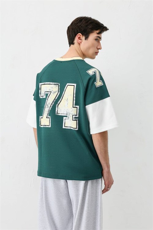 Wholesale Mens Green T-Shirt