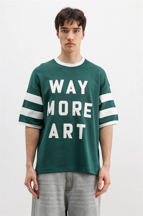 Wholesale Mens Green T-Shirt