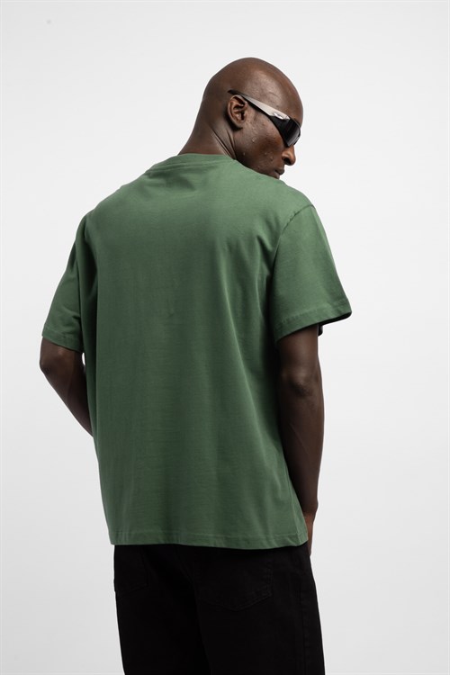 Wholesale Mens Green T-shirt