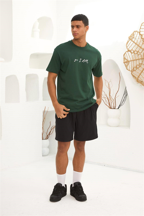 Wholesale Mens Green T-Shirt