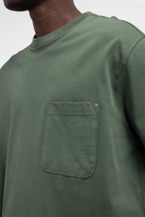 Wholesale Mens Green T-shirt