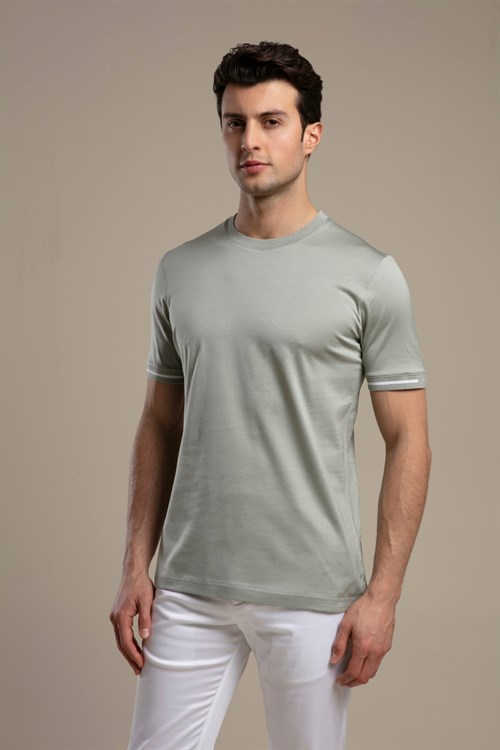 Wholesale Mens Green T-Shirt