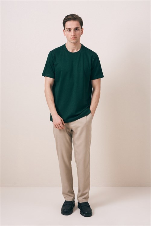 Wholesale Mens Green T-Shirt
