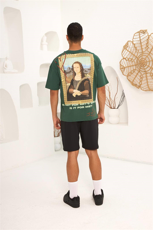Wholesale Mens Green T-Shirt