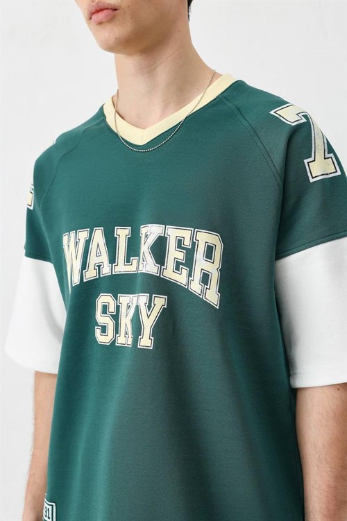 Wholesale Mens Green T-Shirt