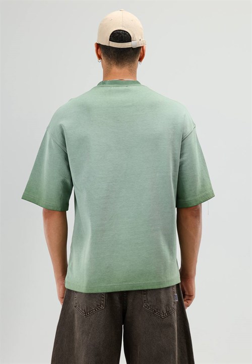 Wholesale Mens Green T-Shirt