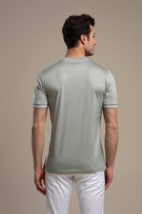 Wholesale Mens Green T-Shirt
