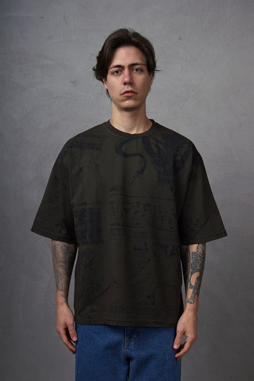 Wholesale Mens Green T-Shirt