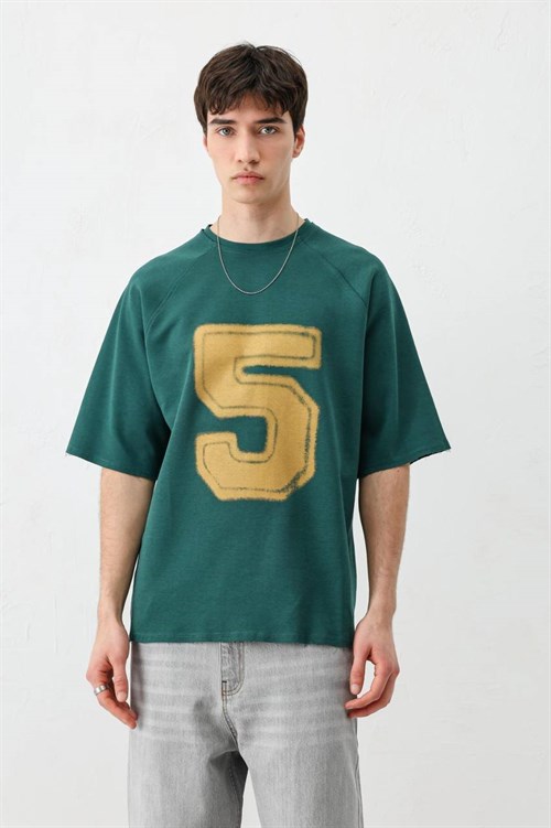 Wholesale Mens Green T-Shirt